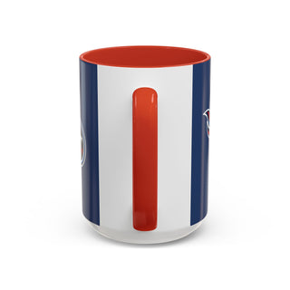 Tennessee Titans Accent Coffee Mug — Navy NFL Logo (11oz & 15oz)