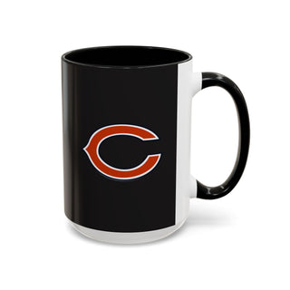 Chicago Bears Accent Coffee Mug — NFL Team Logo (11/15 oz)