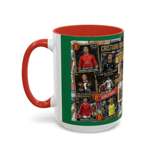Cristiano Ronaldo Champions League Collage Mug | Coffee Cup