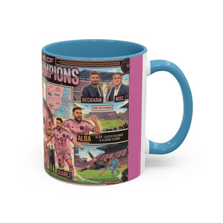 Inter Miami 2025 Season Accent Coffee Mug | Soccer Team Memorabilia