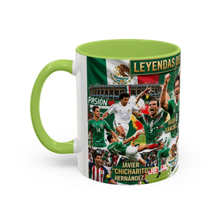 Selección Mexicana Football Collage Mug | Mexico Football Legends 11oz 15oz