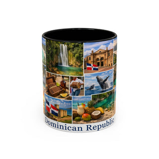 Dominican Republic Photo Collage Mug | Accent Coffee Mug