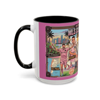 Inter Miami 2025 Season Accent Coffee Mug | Soccer Team Memorabilia
