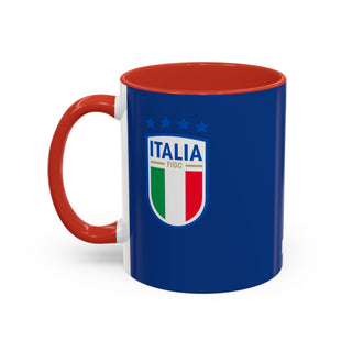 Italia Crest Mug | Accent Coffee Football Mug