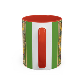 Brasil Soccer Legends Collage Mug | Accent Coffee Mug 11/15oz