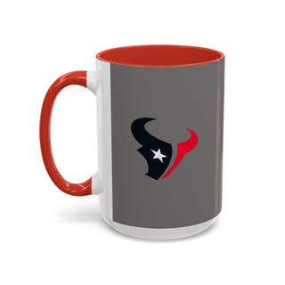 Houston Texans Accent Coffee Mug — 11/15oz Team Logo Fan Gift