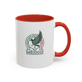 Mexico Soccer Crest Mug | Accent Coffee Mug 11oz 15oz