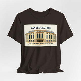 Yankee Stadium Vintage Tee, T-Shirt | Nostalgic Baseball Fan Apparel