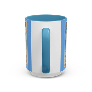 Argentina Soccer Legends Collage Mug | Accent Coffee Mug