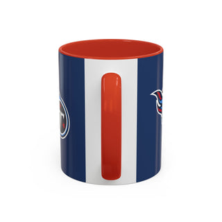 Tennessee Titans Accent Coffee Mug — Navy NFL Logo (11oz & 15oz)