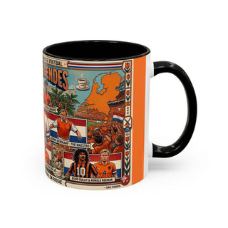Oranje Legends Portrait Mug | Accent Coffee Mug