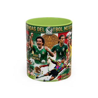 Selección Mexicana Football Collage Mug | Mexico Football Legends 11oz 15oz
