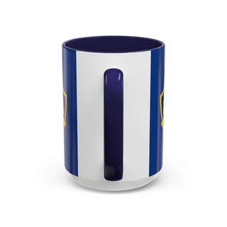 LA Galaxy Logo Accent Coffee Mug | Soccer Team Coffee Mug