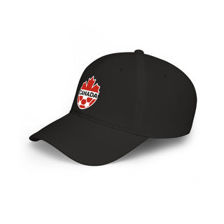 Canada Printed Football Cap | Red Maple Leaf Football Hat