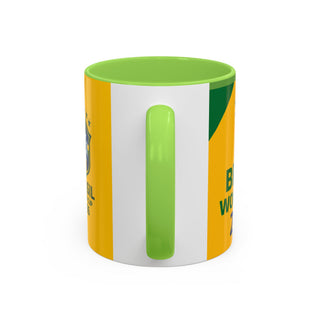 Brasil World Cup 2026 Mug | Yellow Soccer Crest, 11oz or 15oz