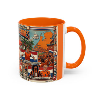 Oranje Legends Portrait Mug | Accent Coffee Mug