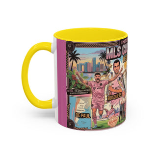Inter Miami 2025 Season Accent Coffee Mug | Soccer Team Memorabilia