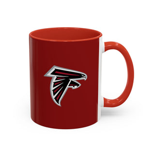 Atlanta Falcons Accent Coffee Mug — 11/15oz Team Logo Ceramic Mug