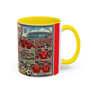 Legends of England Football Players mug | Accent Coffee Mug 11oz 15oz