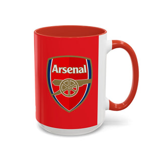 Arsenal FC Coffee Mug | Red Accent 11oz or 15oz
