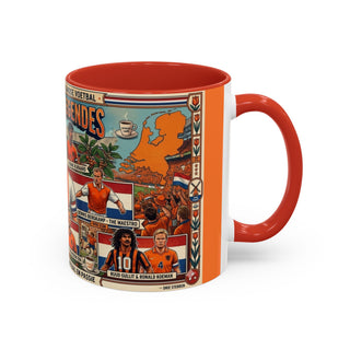 Oranje Legends Portrait Mug | Accent Coffee Mug