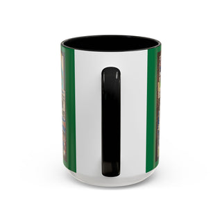 Azzurri Legends Italy Soccer Collage Accent Coffee Mug | Football Icons