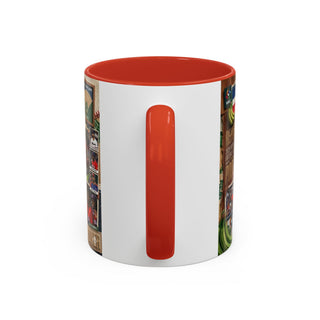 Dominican Baseball Classic Collage Mug | Accent Coffee Mug