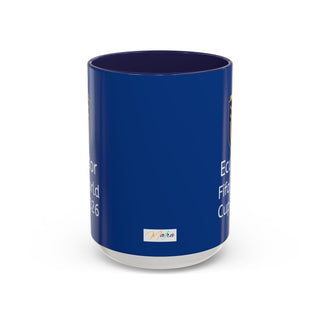 Ecuador Crest Accent Coffee Mug | Blue 11oz 15oz