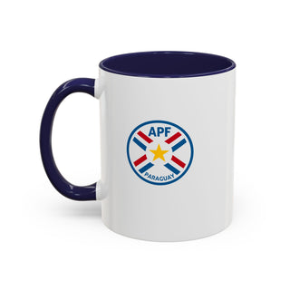 APF Paraguay Soccer Logo Mug | Accent Coffee Mug 11oz 15oz