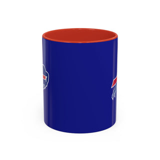 Buffalo Bills Accent Coffee Mug — NFL Team Logo 11/15oz