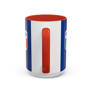 Italia Crest Mug | Accent Coffee Football Mug