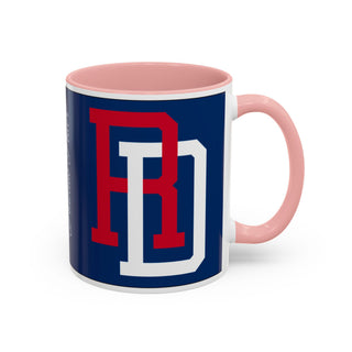 Platano Power Monogram Mug | Accent Coffee Mug | DR Baseball Logo Mug | Dominican Republic Logo Mug