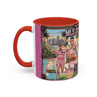 Inter Miami 2025 Season Accent Coffee Mug | Soccer Team Memorabilia