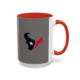 Houston Texans Accent Coffee Mug — 11/15oz Team Logo Fan Gift