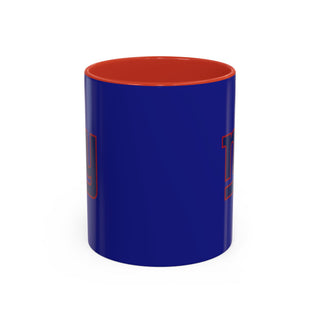 New York Giants Accent Coffee Mug — NFL Team Logo 11/15oz