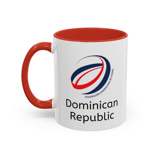 Dominican Republic Football Logo Mug | Accent Coffee Mug 11oz 15oz