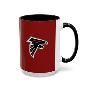 Atlanta Falcons Accent Coffee Mug — 11/15oz Team Logo Ceramic Mug