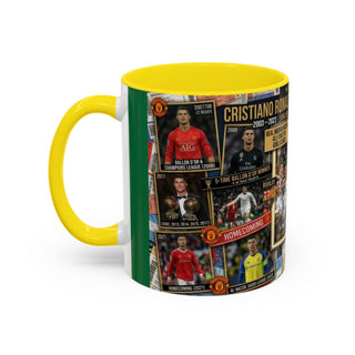 Cristiano Ronaldo Champions League Collage Mug | Coffee Cup