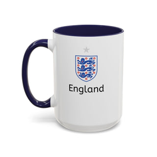 England Three Lions Crest Mug | Accent Coffee Mug