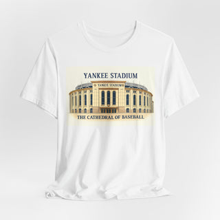 Yankee Stadium Vintage Tee, T-Shirt | Nostalgic Baseball Fan Apparel