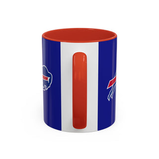 Buffalo Bills Accent Coffee Mug — NFL Team Logo 11/15oz