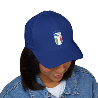 Italia Football Embroidered Cap | Italy Soccer Hat, Italian Flag Stitch
