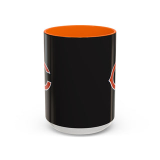 Chicago Bears Accent Coffee Mug — NFL Team Logo (11/15 oz)